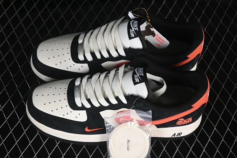 All categories Nk Air Force 1 Air Force series Nk Air Force 1 Low Air Force low-top Nike Air Force 1'07 Low Year of the Horse limited suede black Air Force 1 low-top casual sneakers XD0028-006